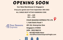 OUR NEW WAREHOUSE IN SINGAPORE